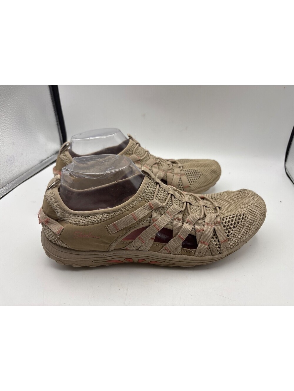 Skechers Outdoor Lifestyles Taupe Shoes Womens Size 10 Hiking Camping Sporty
